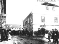 Vlaška (blatna) ulica početkom 19. stoljeća. Krčma Kate Brečić